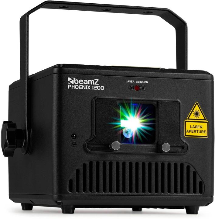 Image du produit BeamZ Phoenix 1200, Type : Laser, Equipement : Changeur de couleur