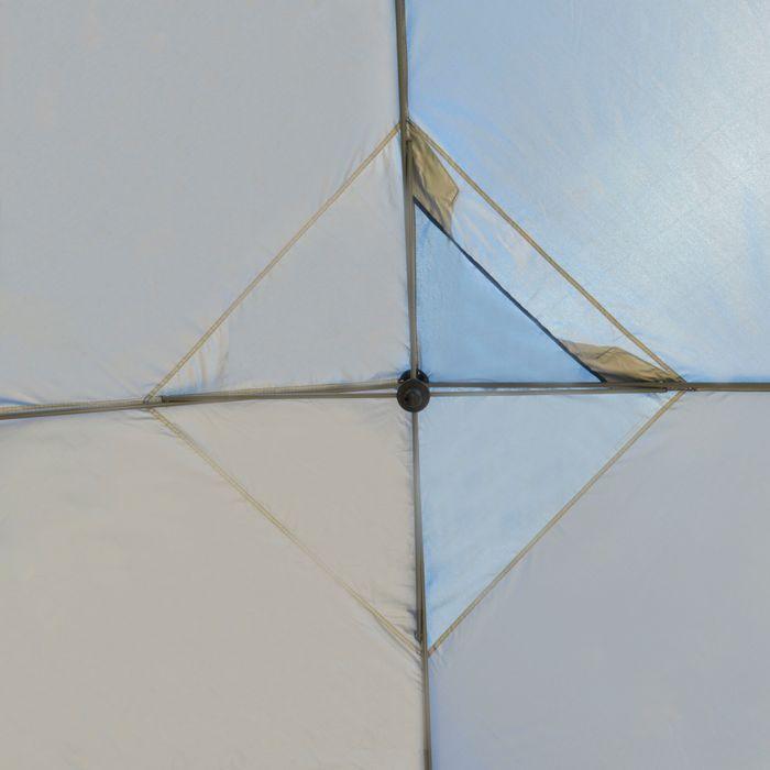 Produktbild Swisshandel24 Faltpavillon ca. 3x3m, wasserdicht, Blau (11500 cm, 295 cm)
