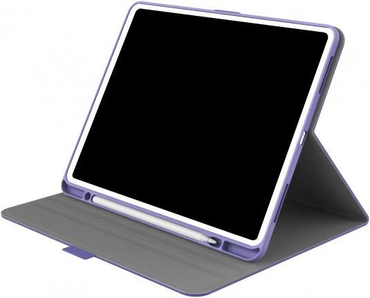Actual product image Cygnett TekView Slim Case without pencil holder for iPad Pro 12.9" (2018) - Lilac/Purple (iPad Pro)