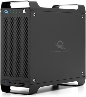 OWC 32.0TB ThunderBay Flex, flexible 8-bay Storage/Dock/PCIe Enclosure with 2x TB3 Ports Featuring S (2.5")