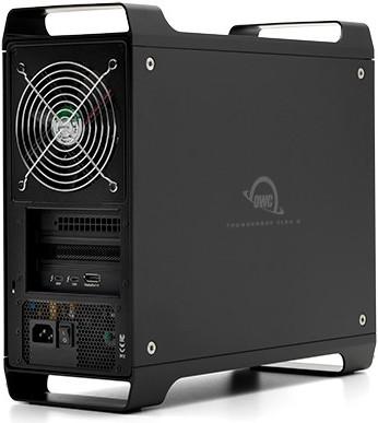 Actual product image OWC 64.0TB ThunderBay Flex, Flexible 8-bay Storage/Dock/PCIe Enclosure with 2x TB3 Ports Featuring S (2.5")