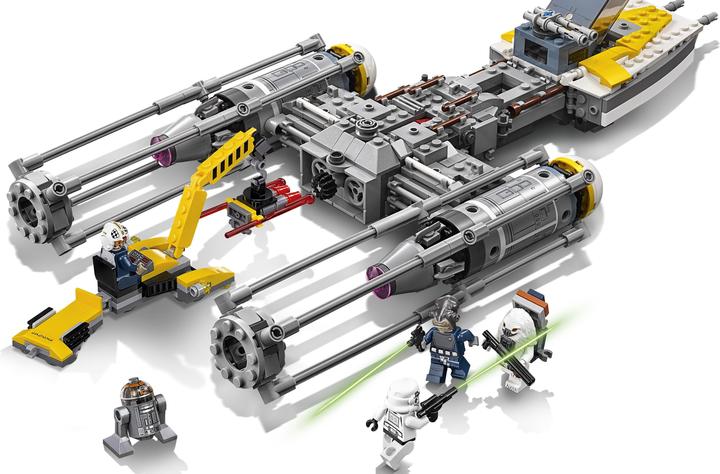 Actual product image LEGO Y-Wing Starfighter (75172, LEGO Star Wars)