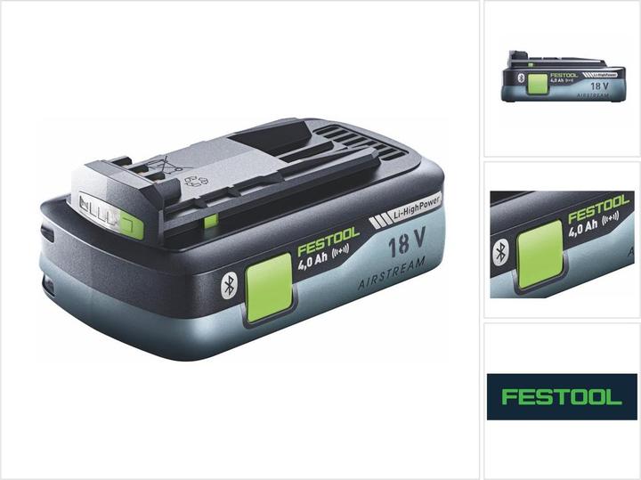 Actual product image Festool HighPower battery pack BP 18 Li 4.0 HPC-ASI (18 V)