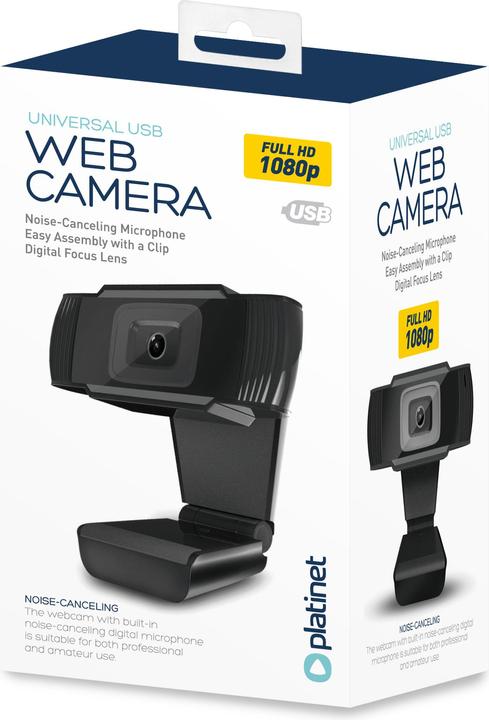 Actual product image Platinet PCWC1080 webcam (2 Mpx)