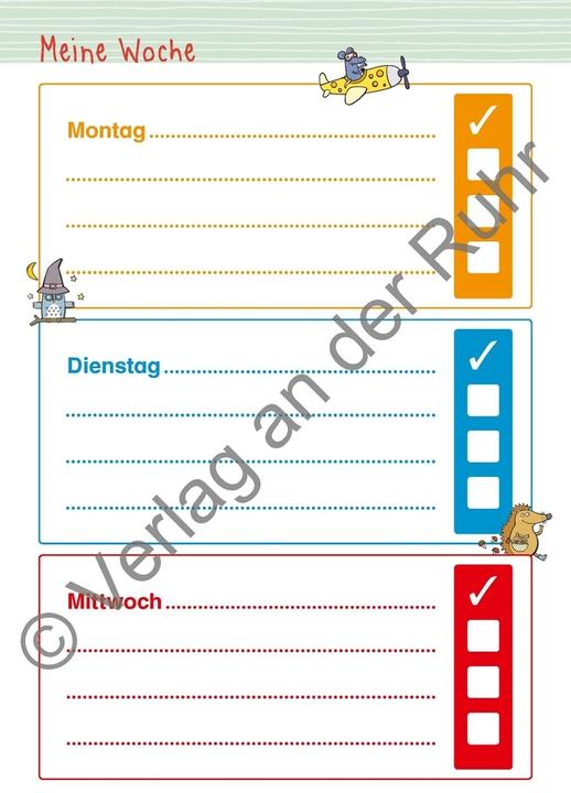 Produktbild Meine Hausaufgaben - Ein Heft für die 1. Klasse (Deutsch, Redaktionsteam Verlag An Der Ruhr, 2020)