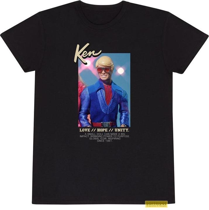 Heroes Inc Barbie T-Shirt Ken Love Hope Unity Grösse M (M)