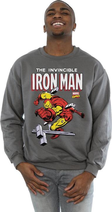 Image du produit - Sweat IRON MAN SMASH - Homme (XL)