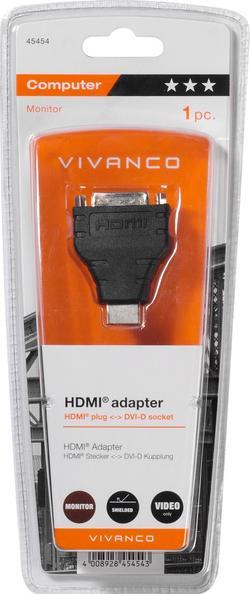 Produktbild Vivanco Adapter DVI-D - HDMI