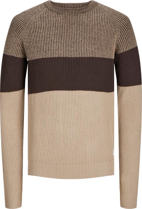 Jack & Jones Einfarbig Strickpullover mit Rundhals Strickpullover mit Rundhals (S)
