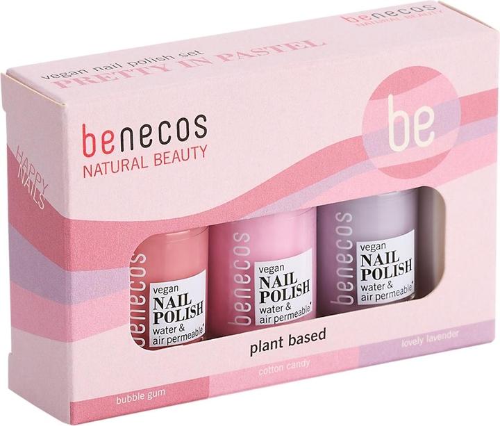Produktbild Benecos Geschenkset Nagellack Pretty in Pastel (Farblack)