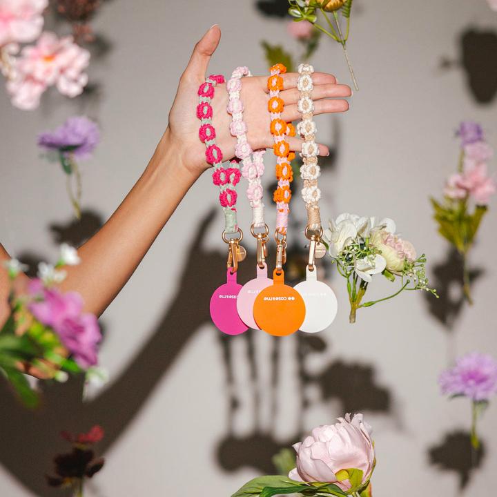 Immagine prodotto Caseme Bracciale Coco per smartphone con fiori (Poliestere, Poliuretani termoplastici (TPU), Cotone)