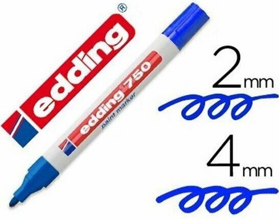 Produktbild Edding Paintmarker 750 (Multi, Weiss, 2 mm, 1 x)