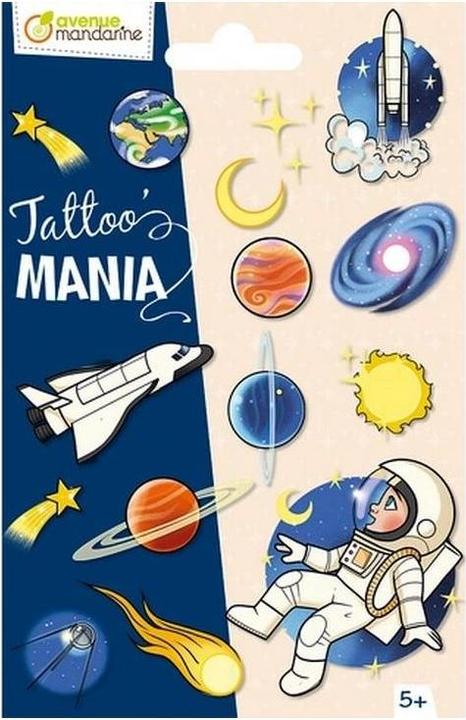 Produktbild Avenue Mandarine Tattoo Set Tattoo Mania Weltraum