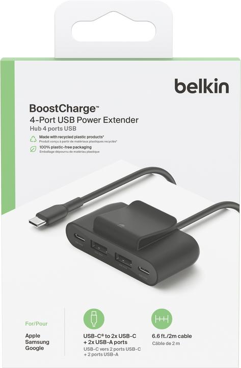 Produktbild Belkin BoostCharge (USB-C, USB-A, 4 Ports)
