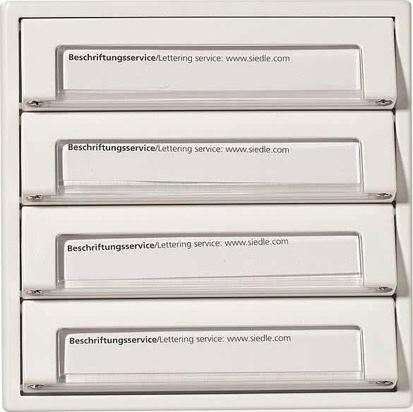 Produktbild Siedle VARIO Tasten-Modul TM511-04W 4fach 12684