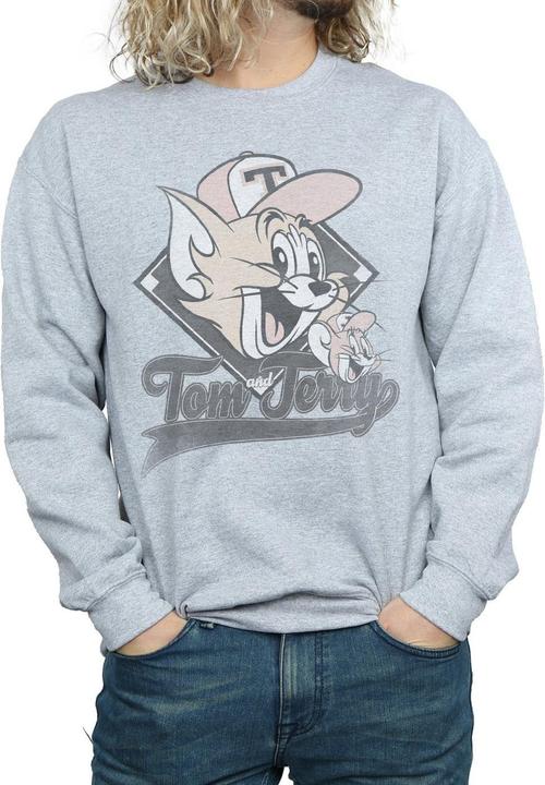 Produktbild Tom & Jerry Baseball Caps Sweatshirt (L)