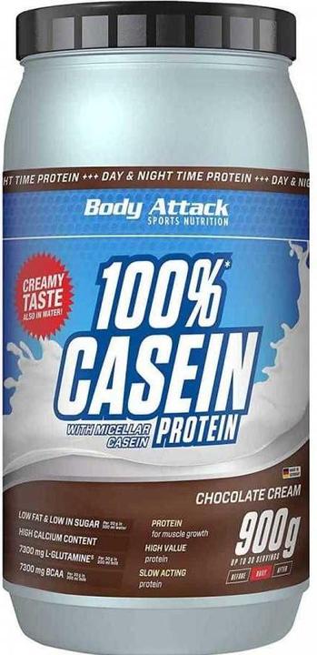 Produktbild Body Attack 100 % Casein Protein (900g Dose) (Chocolate, 1 Stk., 900 g)