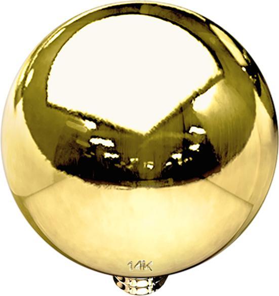 Produktbild Star Piercing Dermal Anchor Kugel 14k gold (14k Gold, ohne Messing)