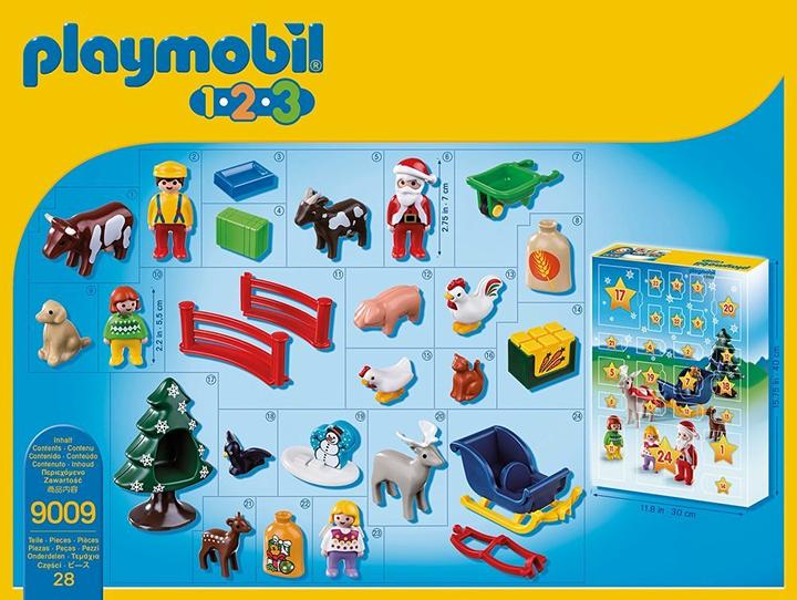 Produktbild Playmobil 1.2.3 Adventskalender «Weihnacht auf dem Bauernhof»