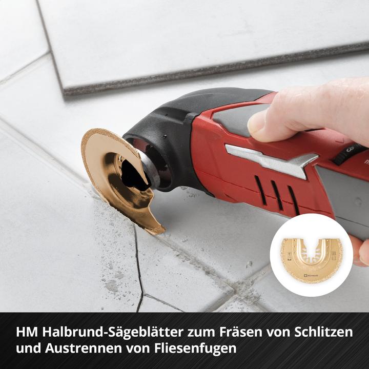 Immagine prodotto Einhell Multitool-Set, 708110, XL-PLUS-Case, 10-teilig