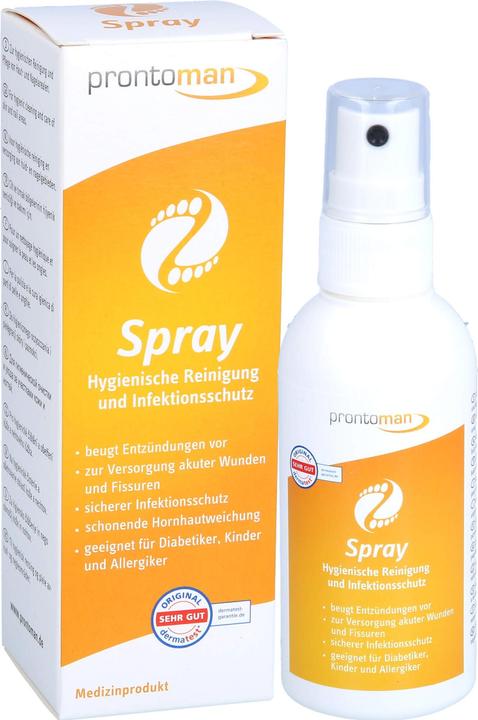 Produktbild Prontoman Fusspflege-Spray, 75 ml Lösung (Fussdeodorant & -puder, 75 ml)