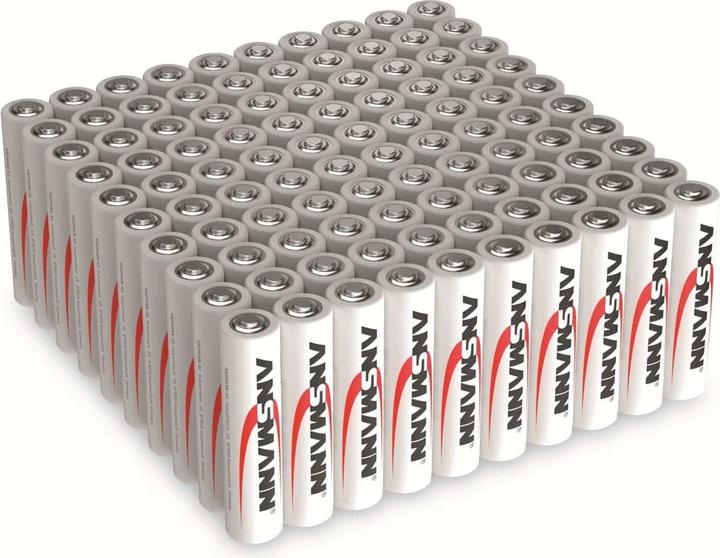 Productafbeelding Ansmann ANS 1521-0039 - Alkaline batterij AAA Micro 100-pack - Batterij (100 Pcs., AAA, 540 mAh)