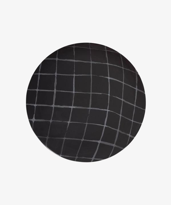 Actual product image Serax Plate ZUMA dark grey