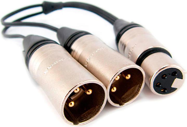 Produktbild Audeze 4 Pin XLR auf Dual 3 Pin XLR Adapter ADZ6BC