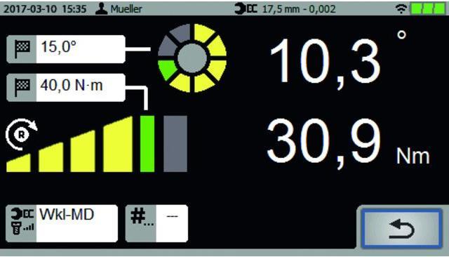 Image du produit Gedore E-torc Q 20-200 Nm SE 14x18 (1/4", 20 Nm, 200 Nm)