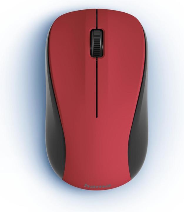 Actual product image Hama Wireless 3-button mouse MW-300 V2 red (Wireless)