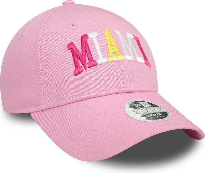 Actual product image New Era 9Forty strapback ladies cap - MIAMI pink