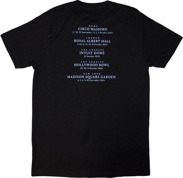 Actual product image Universal Textiles Unisex Adult Luck & Strange Rome Back Print T-Shirt (S)