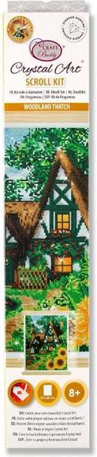 Produktbild Craft Buddy Crystal Art Bild "Woodland" 35x45 cm Scroll