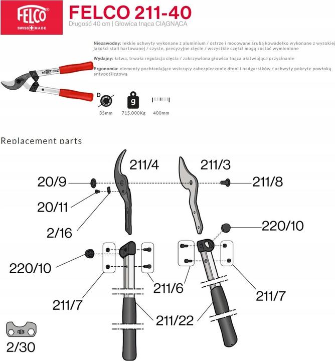 Image du produit Felco 211-40