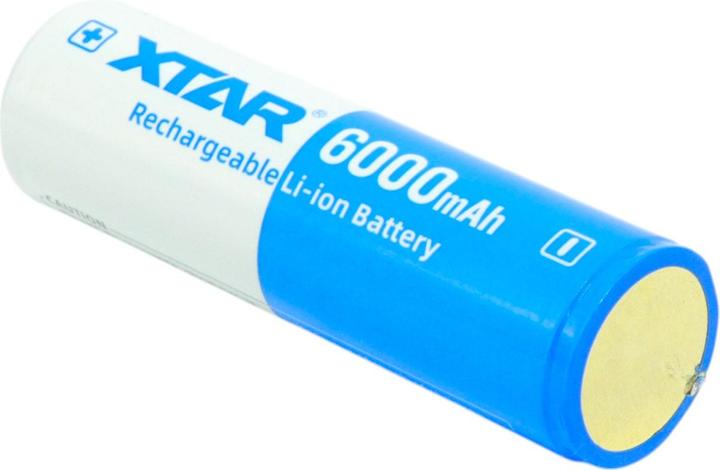 Xtar Batterie Li-ion avec protection électronique (1 pcs, 21700, 6000 mAh)