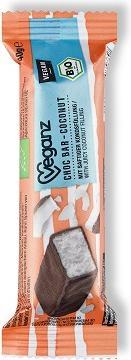 Immagine prodotto Veganz Choc Bar Cocco Biologico (40 g)