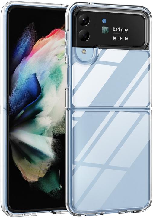 Actual product image PhoneLook Coque Gel transparent Silicone Super Clear flexible (Samsung Galaxy Z Flip4)