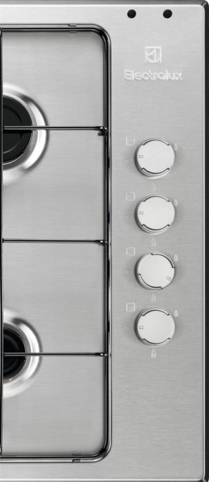 Produktbild Electrolux EGS6404SX Edelstahl-Einbau-Gasherd(e) 4
