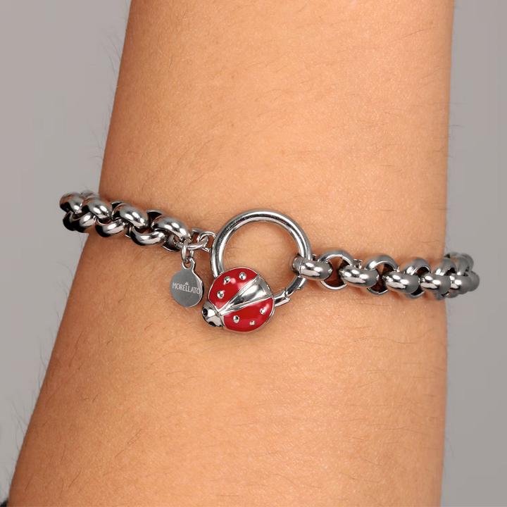 Actual product image Morellato Drops Br Base Lucky With 1pc B (19 cm, Stainless steel)