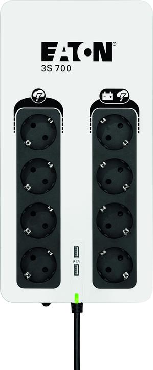 Actual product image Eaton 3S 700 DIN (700 VA, 420 W, Online double converter UPS)