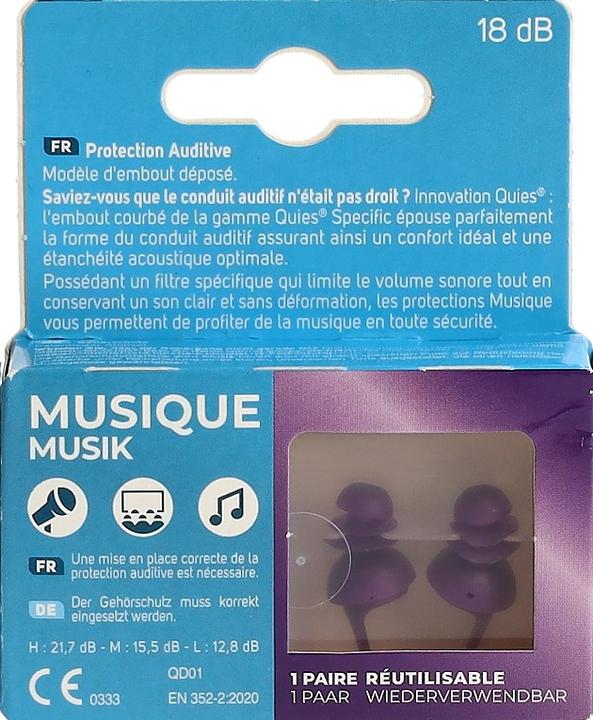 Produktbild Quies Gehörschutz (2 x)