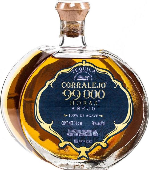 Actual product image Corralejo Tequila 99,000 Horas Añejo 100% de Agave (1 x 70 cl)