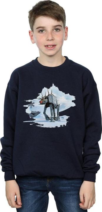 Immagine prodotto Star Wars Christmas AT-AT Reindeer Felpa Ragazzi (140, 146)