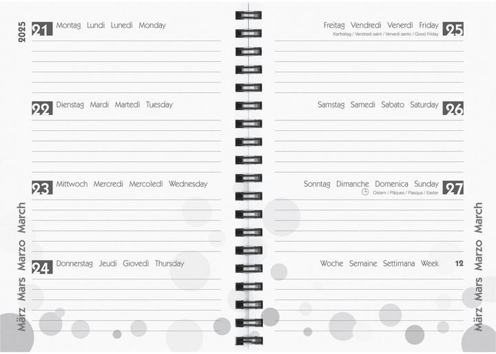 Actual product image Biella mydiary (12 x 16.5 cm, German, Multilingual)