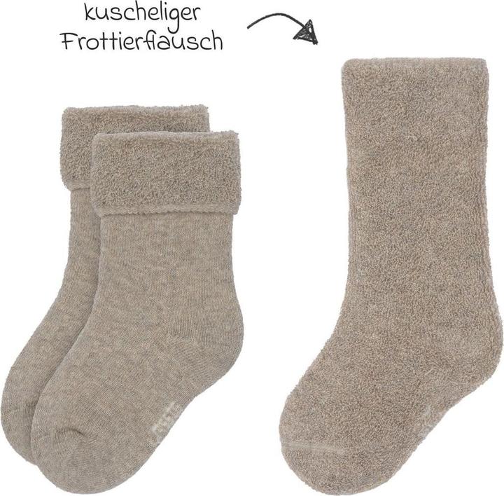 Produktbild Lässig Babysocken Babysocken 3er Pack Terry aus Bio-Baumwolle (3er Pack, 15 - 18)