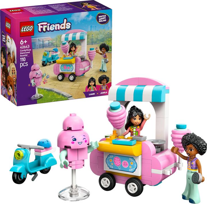 Produktbild LEGO Zuckerwattestand (42643, LEGO Friends)