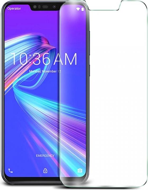 Produktbild Screenguard Asus Zenfone Max Pro M2 Panzerglas Schutzfolie Case Friendly Design (1 Stück, Asus Zenfone Max Pro (M2))