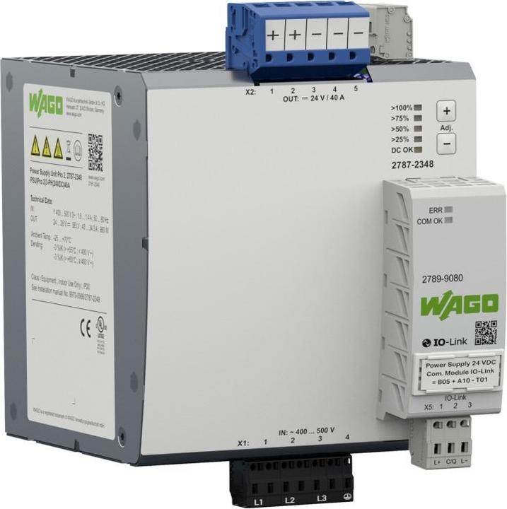 Actual product image Wago Power supply Pro 2 2787-23473-phase Output voltage DC 24