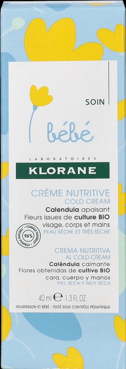 Actual product image Klorane Baby Calendula With Cold Cream