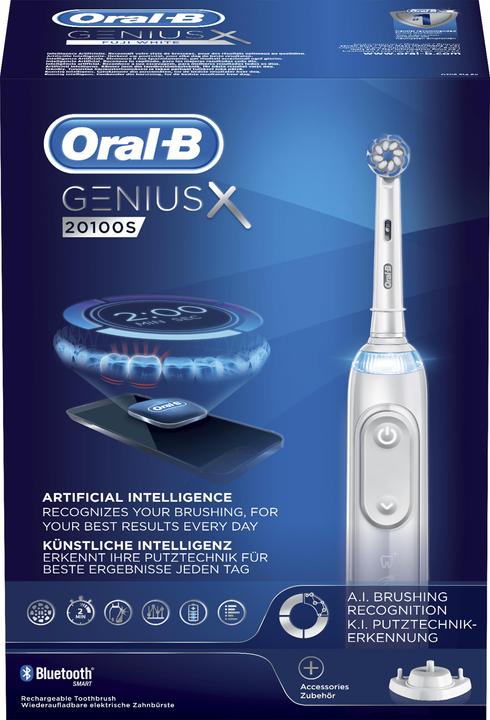 Image du produit Oral-B Genius X 20100S (Brosse à dents oscillo-rotative)